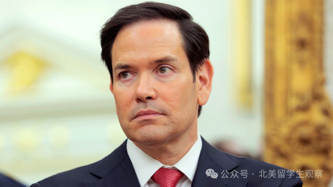 Marco Rubio looking serious