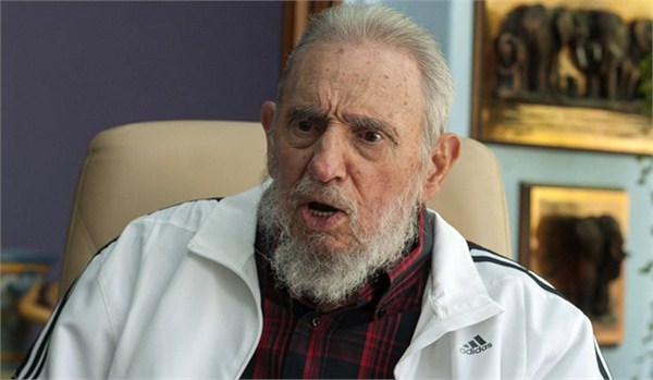 88岁的古巴革命领袖菲德尔·卡斯特罗