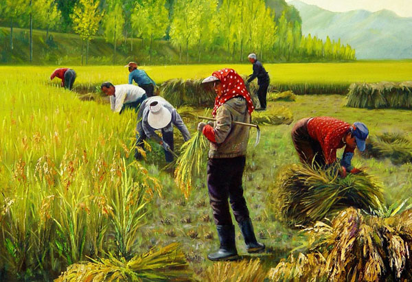 传统小农经济下农业劳作的辛苦，以及东部快速的城市化、工业化的巨大吸引力，导致传统农民的规模越来越小。