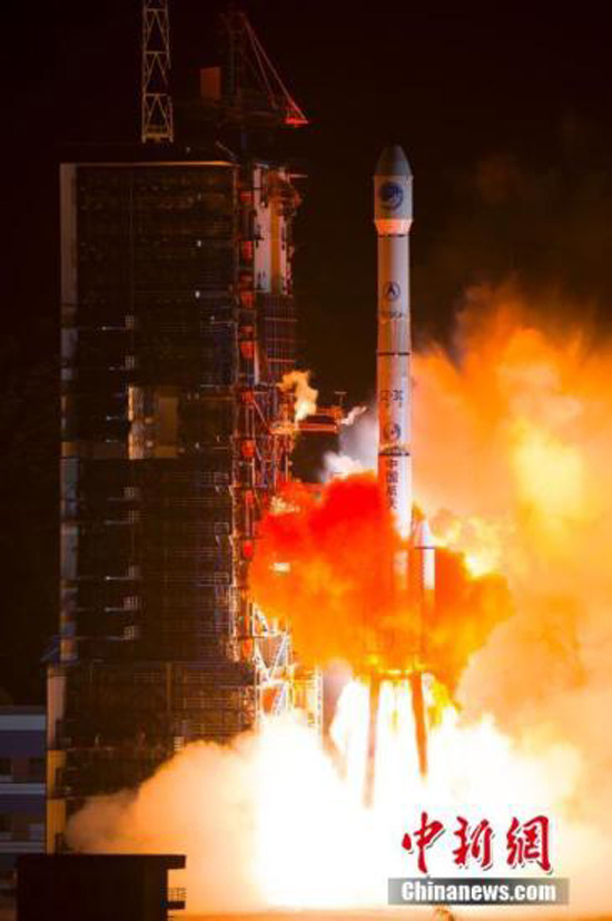 中国乐成发射第23颗斗极导航卫星