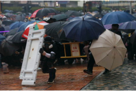 香港暴力示威者是怎么串谋的！