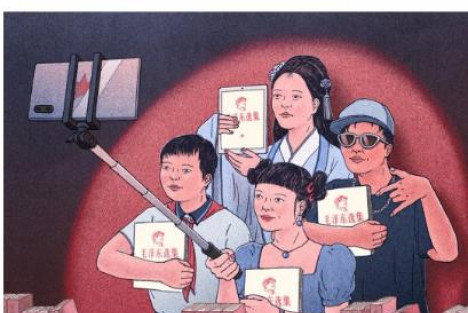 中国年轻人“拥抱”毛主席，让美国人害怕了！