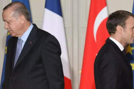 马克龙“遭辱”法国召见土耳其大使“要个说法”