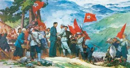 红色经典名画，浓缩党史95年辉煌