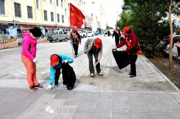 瓜州县雷锋精神种子志愿服务站概况