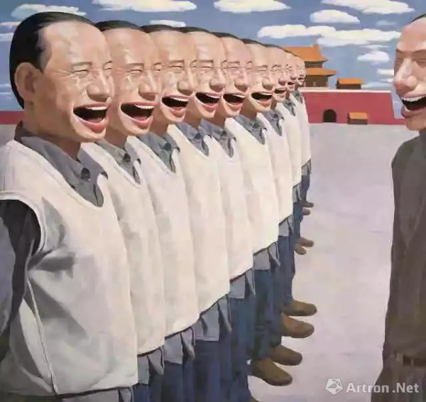 【震惊】画家岳敏君丑化解放军、抹黑毛主席，这是艺术还是政治？！