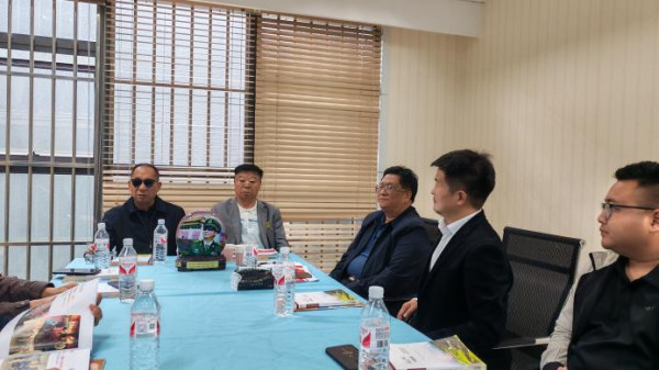 国家一级战斗英雄史光柱到我会老山精神专业委员会调研