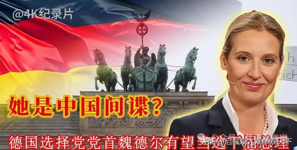 德国政坛出现一匹黑马，她讲一口流利的中文