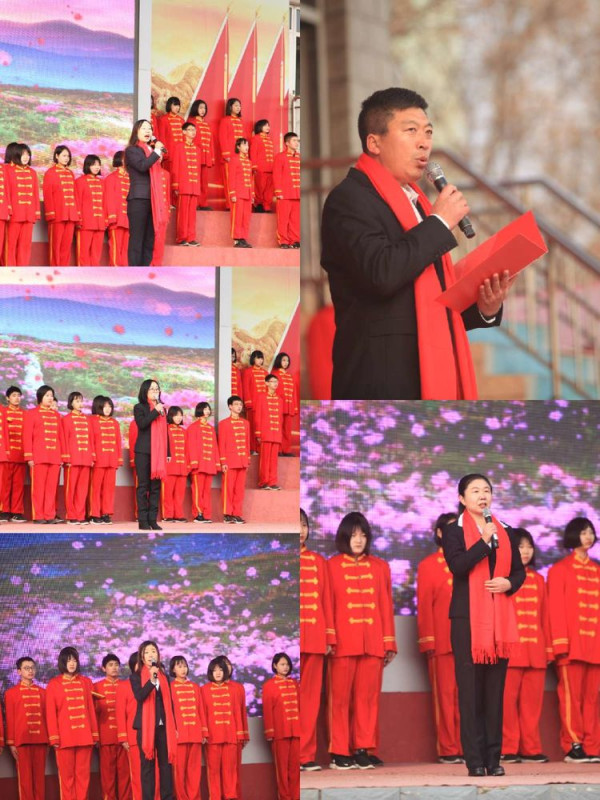 滦州市第三中学纪念毛主席诞辰126周年展演