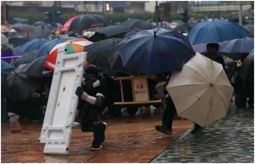 香港暴力示威者是怎么串谋的！