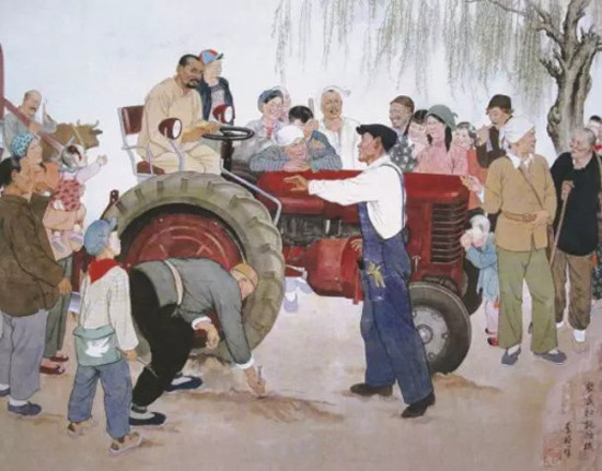 红色经典名画，浓缩党史95年辉煌