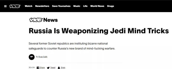 幽默：西方媒体用红警式宣传给俄罗斯泼脏水