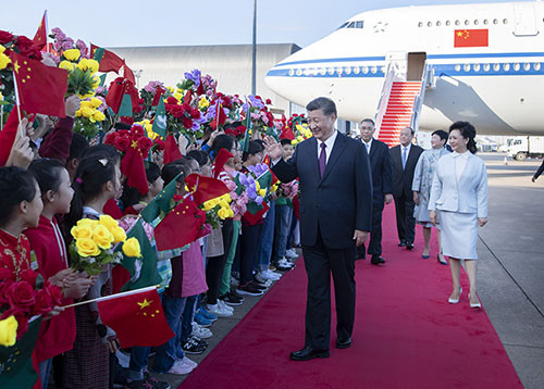 灼灼莲花熠熠生辉——习近平澳门之行全记录