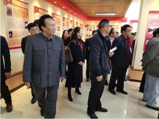 中国红色文化研究会老山精神专委会出席红军长征纪念馆开馆仪式