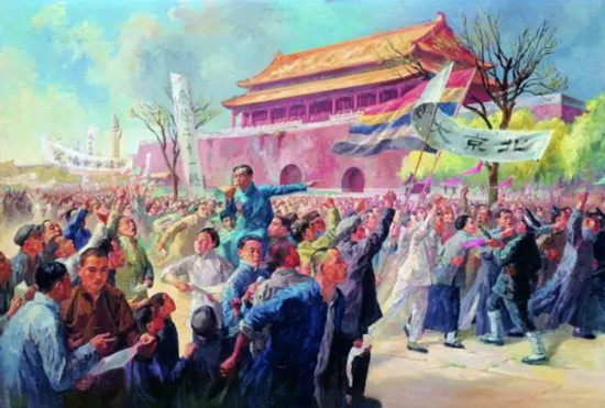 红色经典名画，浓缩党史95年辉煌