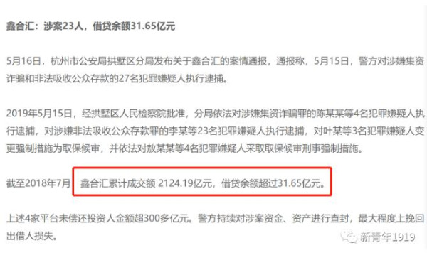 明德先生：汪主席捐款120万疑云，竟挖到了31亿非法集资大案！