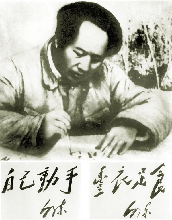 情系大生产运动，毛泽东等中央领导带头垦荒被评为特等劳动模范