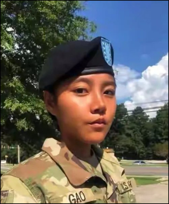 为入美籍加入美军还叫嚣向中国人开枪的深圳女孩后悔了